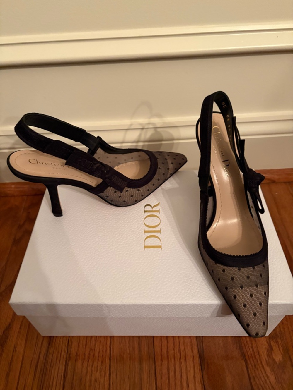 Dior slingbacks NIB
